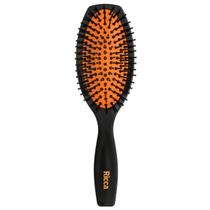Escova De Cabelo Ricca Style Black Oval 245 Escova De Cabelo Ricca Style Black Oval 245