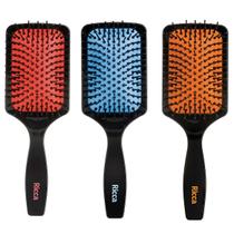 Escova De Cabelo Ricca Style Black Racket 244