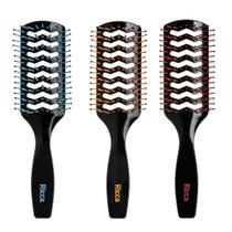 Escova De Cabelo Ricca Style Black Ventilada 246 Escova De Cabelo Ricca Style Black Ventilada 246