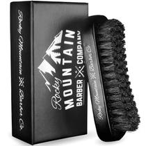 Escova de cabelo Rocky Mountain Barber 100% puro cabelo de javali preto Escova de cabelo Rocky Mountain Barber 100% puro cabelo de javali preto