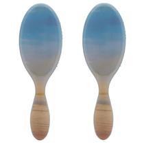 Escova de cabelo Wet Brush Original Detangler Blue (pacote com 2)