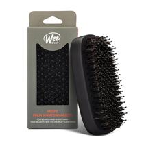 Escova de Cabelo Wet Brush Shine Enhancer com Cerdas de Javali, Preta
