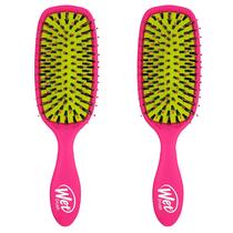 Escova de cabelo Wet Brush Shine Enhancer Pink (pacote com 2)