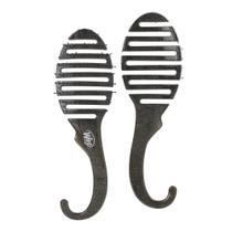 Escova de cabelo Wet Brush Shower Detangler Black Glitter
