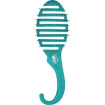 Escova de cabelo Wet Brush Shower Detangler Green Glitter
