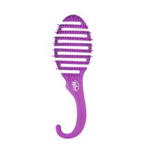 Escova de cabelo Wet Brush Shower Detangler Purple Glitter