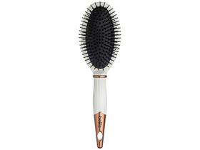 Escova de Cabelos Belliz - Golden White Oval Escova de Cabelos Belliz - Golden White Oval