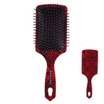 Escova de Cabelos Snake Raquete Almofadada Nylon Marco Boni