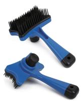 Escova de cachorro e gato Auto Limpante Rasqueadeira prática Chalesco Escova de cachorro e gato Auto Limpante Rasqueadeira prática Chalesco