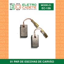 Escova de carvão esmerilhadeira bosch 1800 1h00.8 1h20.8 (ec139) - ELETROCADETE