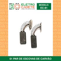 ESCOVA DE CARVÃO LIXADEIRA POLITRIZ 6138 SERRA 3103 B&ampD (EC81) - ELETROCADETE