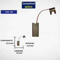 Escova De Carvao P/ Furadeira Bosch 1119/ 1174 C160g Escova De Carvao P/ Furadeira Bosch 1119/ 1174 C160g