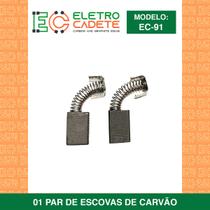 Escova de carvão serra tico tico 4320 4321 6404 makita (ec91)