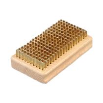 Escova De Cera Para Esqui Com Cabo De Madeira E Cerdas De Nylon, Ferramenta De Manutenção Para Escova De Cera Para Esqui Com Cabo De Madeira E Cerdas De Nylon, Ferramenta De Manutenção Para