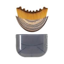 Escova De Contorno Facial Para Drenagem Linfática Com Cerdas De Javali, Escova De Massagem Corporal Escova De Contorno Facial Para Drenagem Linfática Com Cerdas De Javali, Escova De Massagem Corporal