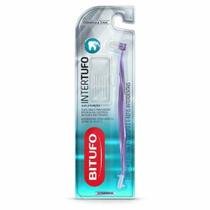 Escova de dente bitufo intertufo cilíndrica 3mm com 6 refis Escova de dente bitufo intertufo cilíndrica 3mm com 6 refis