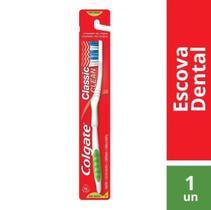 Escova de Dente Colgate Classic Clean com 1 unidade