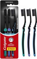 Escova de Dente Colgate Slim Soft Black Macia 3un