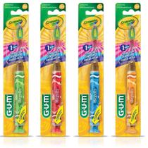 Escova de dente crayola timer light - pisca 60 seg. - gum