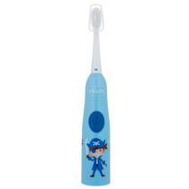 Escova de dente elétrica azul 3 anos - chicco