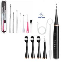 Escova De Dente Elétrica Recarregável + Tira Manchas e Elimina Tártaro Escova De Dente Elétrica Recarregável + Tira Manchas e Elimina Tártaro