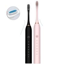 Escova De Dente Elétrica Ultra Sônica Com Refil Reserva Escova De Dente Elétrica Ultra Sônica Com Refil Reserva