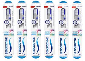 Escova de Dente Ext Macia Proteção Completa Sensodyne Kit X6