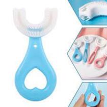 Escova de dente infantil 360 graus Azul