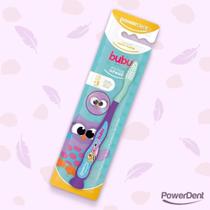 Escova De Dente Infantil + 5 Anos Bubu Corujinha Powerdent