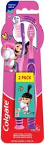 Escova de Dente Infantil Colgate Smiles Agnes e Fluffy Extra Macia para +6 Anos 2 unidade