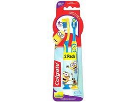 Escova de Dente Infantil Colgate - Smiles Minions 2 Unidades