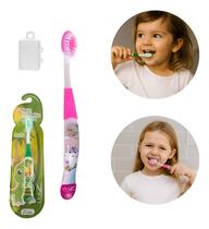 Escova De Dente Infantil Com Capa Protetora 2 A 5 Anos Escova De Dente Infantil Com Capa Protetora 2 A 5 Anos