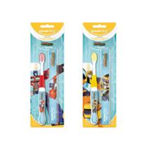 Escova De dente Infantil Com Estojo Transformers +3 anos (2322)