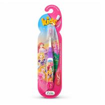 Escova de Dente Infantil Feminino Princesas Cerdas Macias - OralZ Escova de Dente Infantil Feminino Princesas Cerdas Macias - OralZ