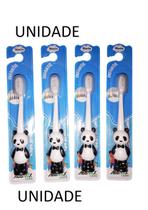 ESCOVA DE DENTE INFANTIL MACIA COM CAPA UNIDADE cores variadas ESCOVA DE DENTE INFANTIL MACIA COM CAPA UNIDADE cores variadas