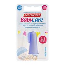 Escova De Dente Infantil Massageadora 0 A 5 Meses 100% Silicone Dentalclean