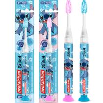 Escova De Dente Infantil Stitch Timer Light - Dentalclean