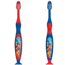 Escova de dente kids+ hot wheels macia - 5+ anos - condor