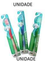 ESCOVA DE DENTE MACIA COM CAPA UNIDADE cores variadas ESCOVA DE DENTE MACIA COM CAPA UNIDADE cores variadas