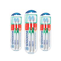 Escova de Dente Macia Sensodyne Multi Proteção + Limpeza Completa Suave 2 Unidades (Kit com 3)