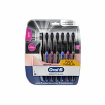 Escova De Dente Oral B Carvão Sensitive Pack c/7 Unidades