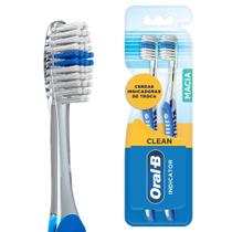 Escova de Dente Oral-B Clean Cerdas Indicadoras de Troca 2 Unidades Escova de Dente Oral-B Clean Cerdas Indicadoras de Troca 2 Unidades