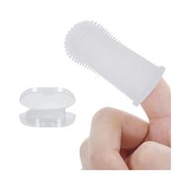 Escova De Dente Para Cães Super Macia E Não Tóxica, Escova De Dedo Para Cuidados Dentários De