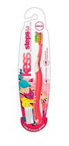 Escova de dente para crianças a partir de 7 anos - kess - rosa