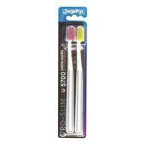 Escova de Dente Pro 5700 Cerdas kit 2un JadePro Escova de Dente Pro 5700 Cerdas kit 2un JadePro