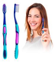 Escova De Dente Revolution Mix Color Macia Adulto