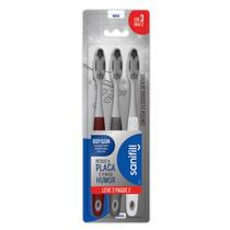 Escova de Dente Sanifill Deep Clean Macia 3 Unidades