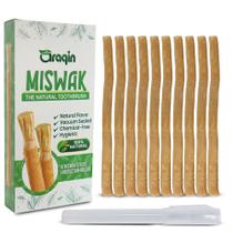 Escova de Dentes ARAQIN Palitos de Miswak Pacote com 10 com Estojo Escova de Dentes ARAQIN Palitos de Miswak Pacote com 10 com Estojo