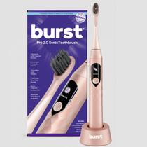 Escova de Dentes Burst Pro 2.0 Sônica 5 Modos USB-C Dourado Rosé Escova de Dentes Burst Pro 2.0 Sônica 5 Modos USB-C Dourado Rosé