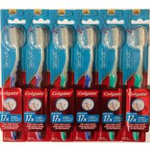 Escova de dentes Colgate Slim Soft Gliding Tips Extra Soft x6 Escova de dentes Colgate Slim Soft Gliding Tips Extra Soft x6